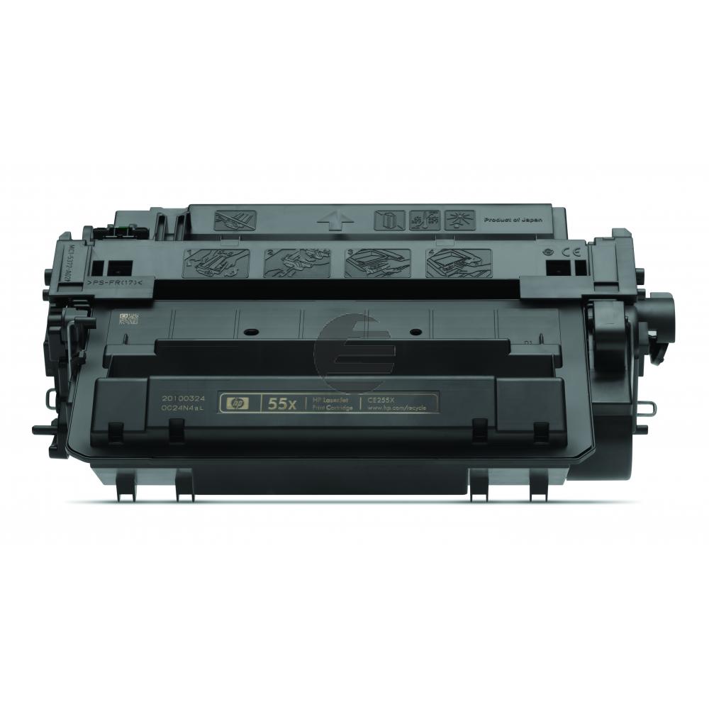 HP Toner-Kartusche schwarz HC (CE255X, 55X)