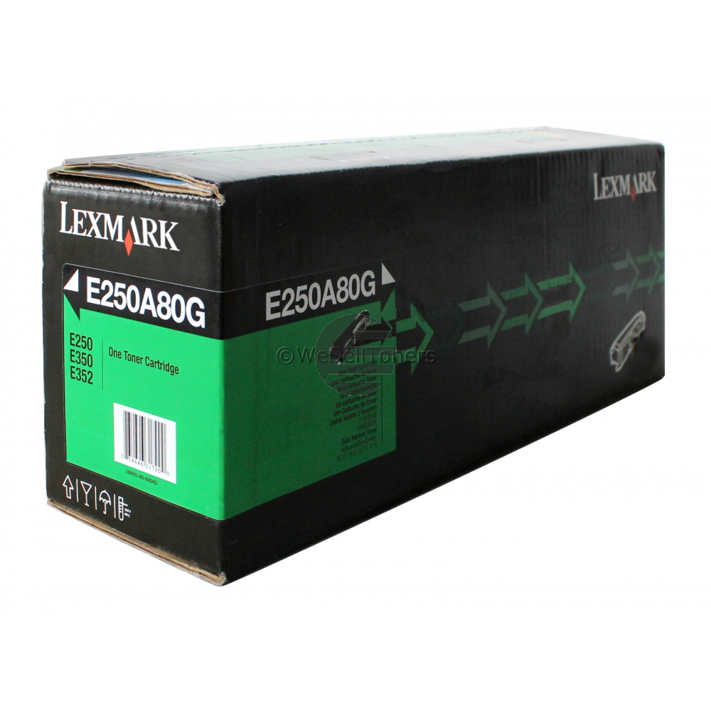 Lexmark Toner-Kartusche Return schwarz (E250A80G)