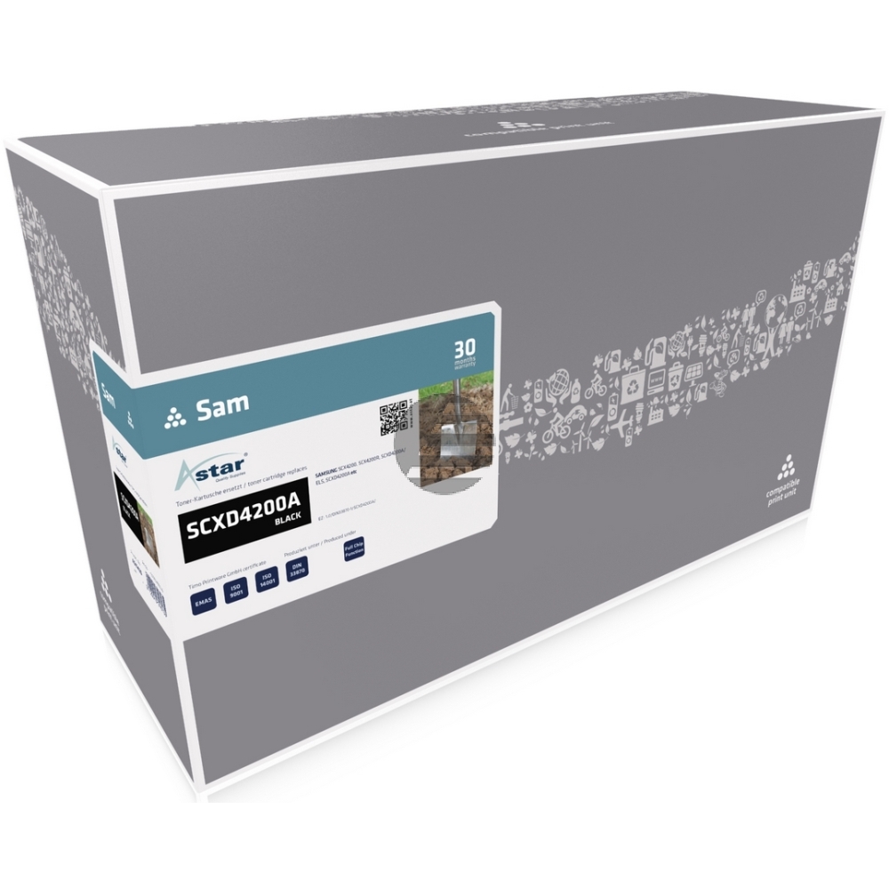 Astar Toner-Kartusche schwarz (AS11420) ersetzt 4200