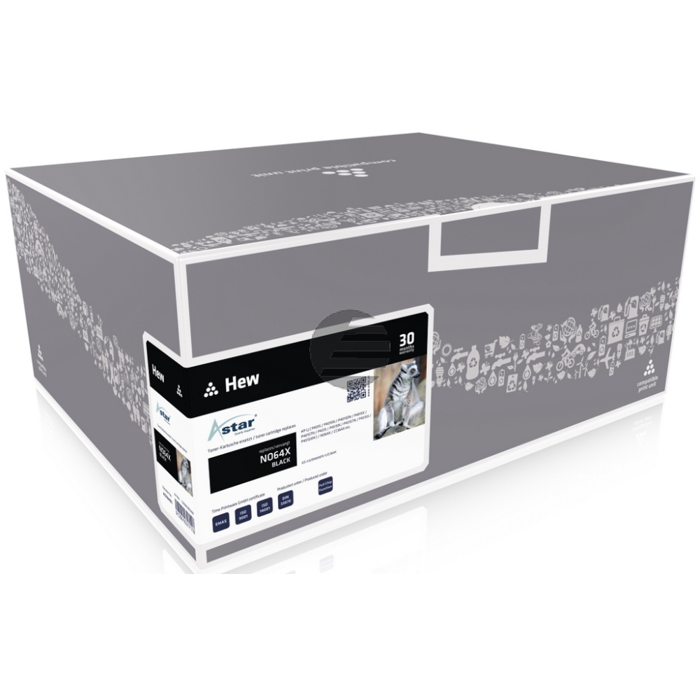 Astar Toner-Kartusche schwarz HC (AS18401) ersetzt 64X
