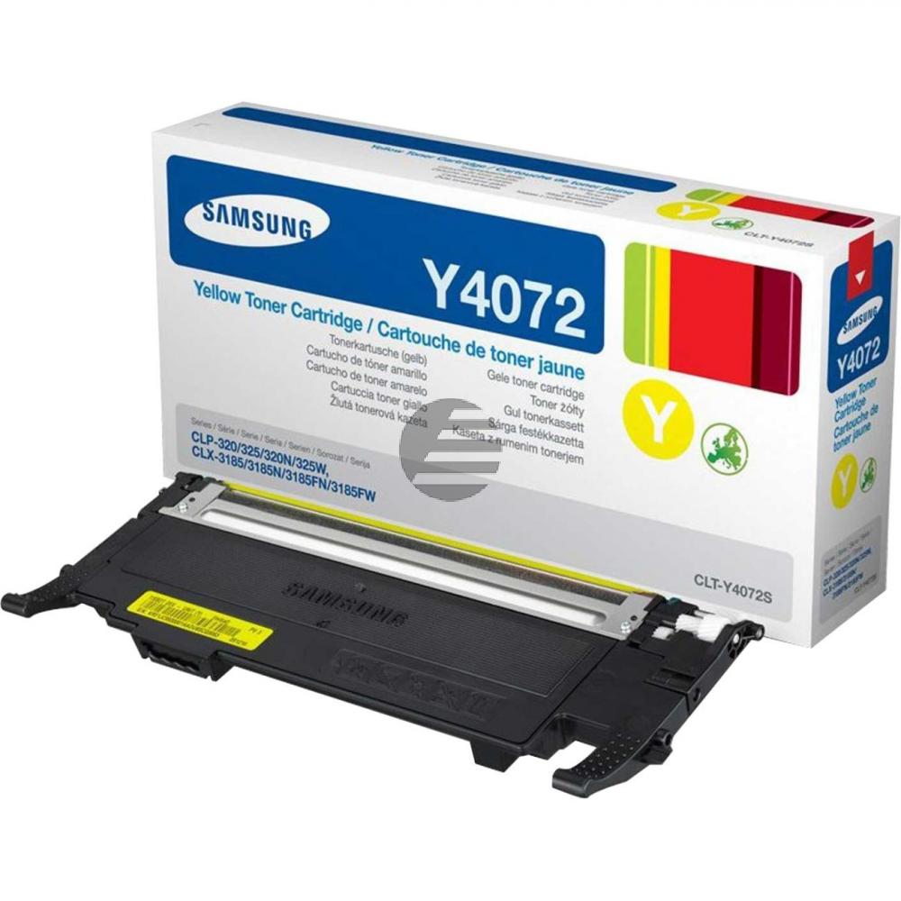 Samsung Toner-Kartusche gelb (CLT-Y4072S, Y4072S) Samsung Toner-Kartusche gelb (CLT-Y4072S, Y4072S)