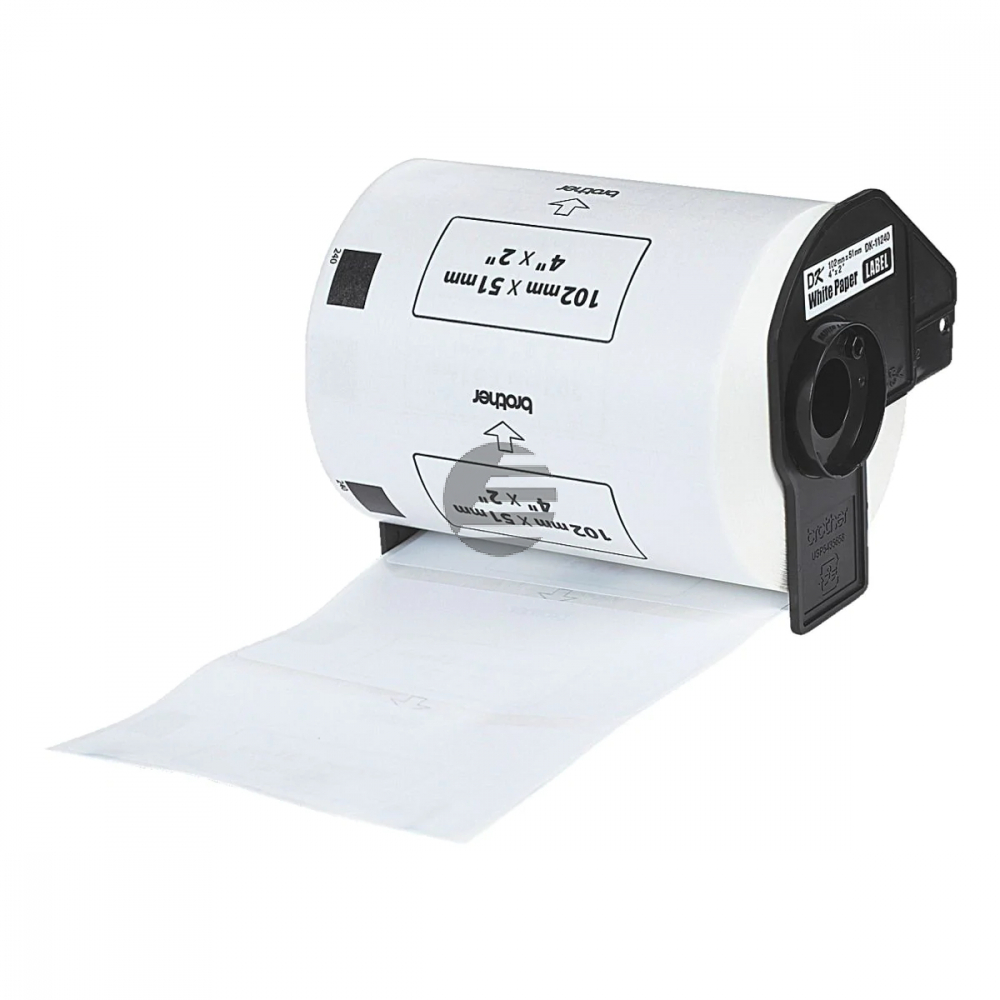 Brother Versand-Etiketten weiß 102mm x 51mm (DK-11240)