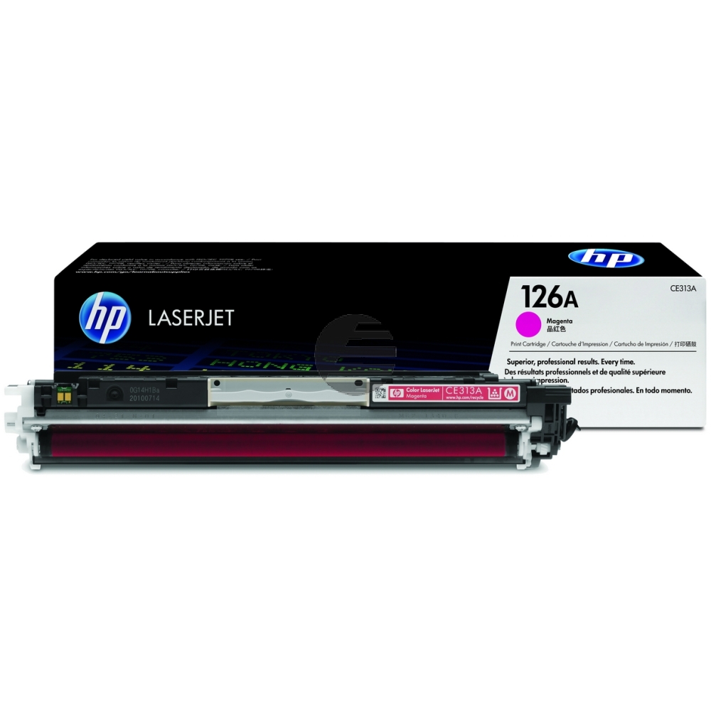 HP Toner-Kartusche magenta (CE313A, 126A)