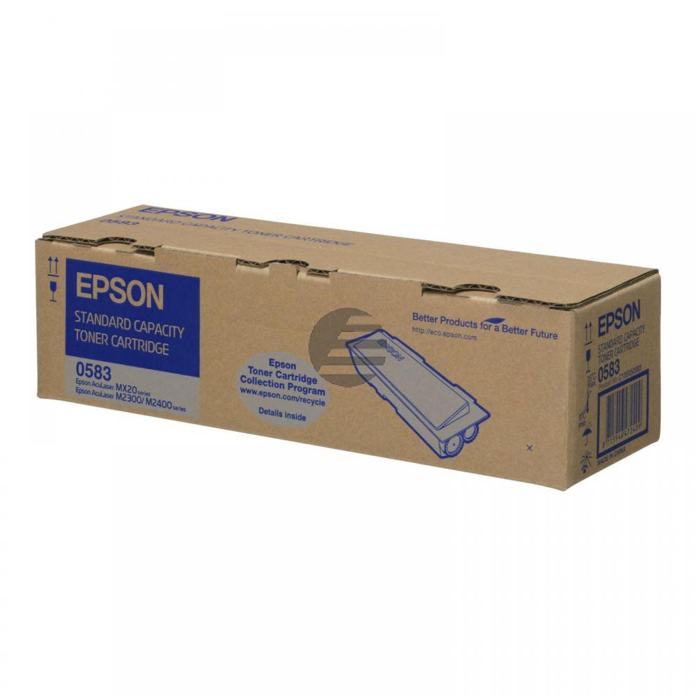 Epson Toner-Kit schwarz (C13S050583, 0583)