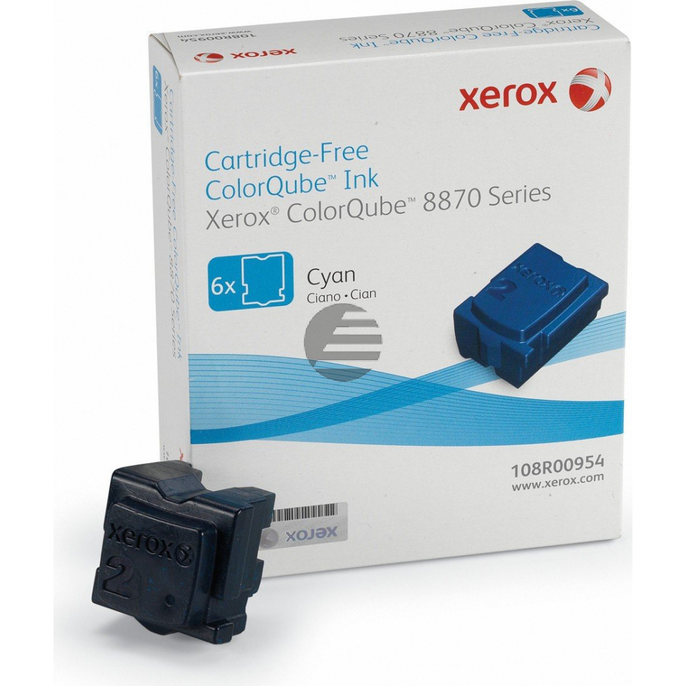 Xerox Colorstix 6 x cyan (108R00954)