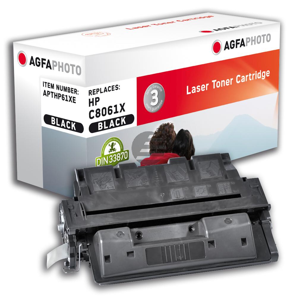 Agfaphoto Toner-Kartusche schwarz HC (APTHP61XE) ersetzt 61X