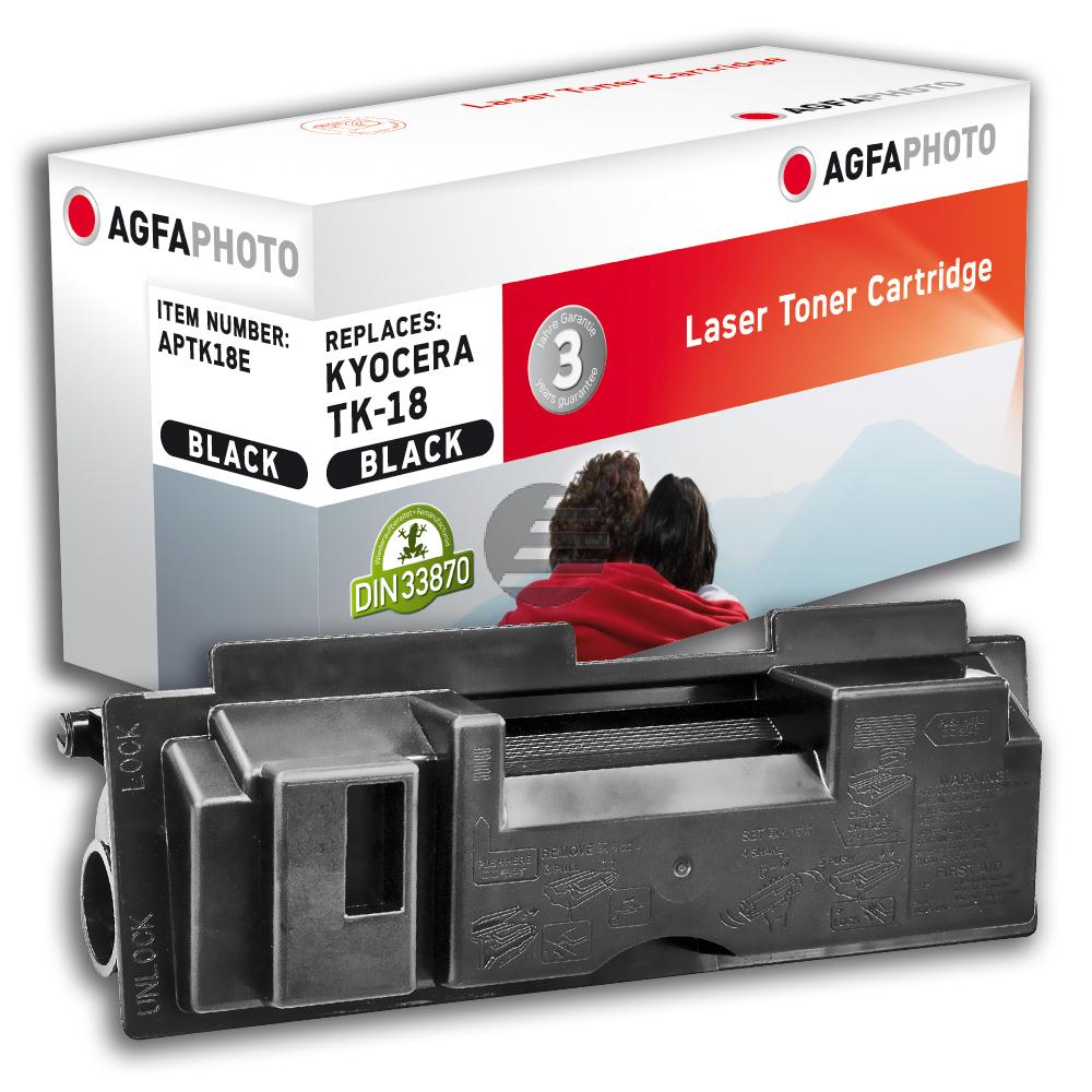Agfaphoto Toner-Kit schwarz (APTK18E) ersetzt TK-18