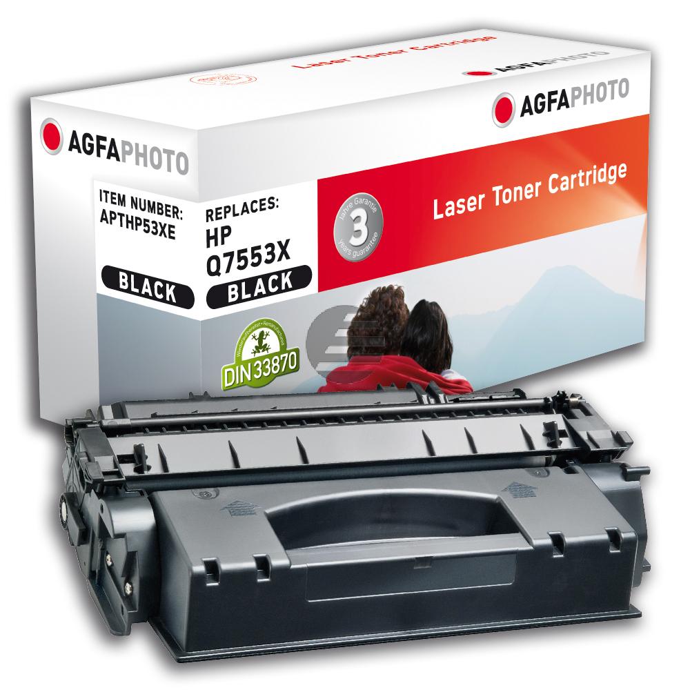 Agfaphoto Toner-Kartusche schwarz HC (APTHP53XE) ersetzt 53X