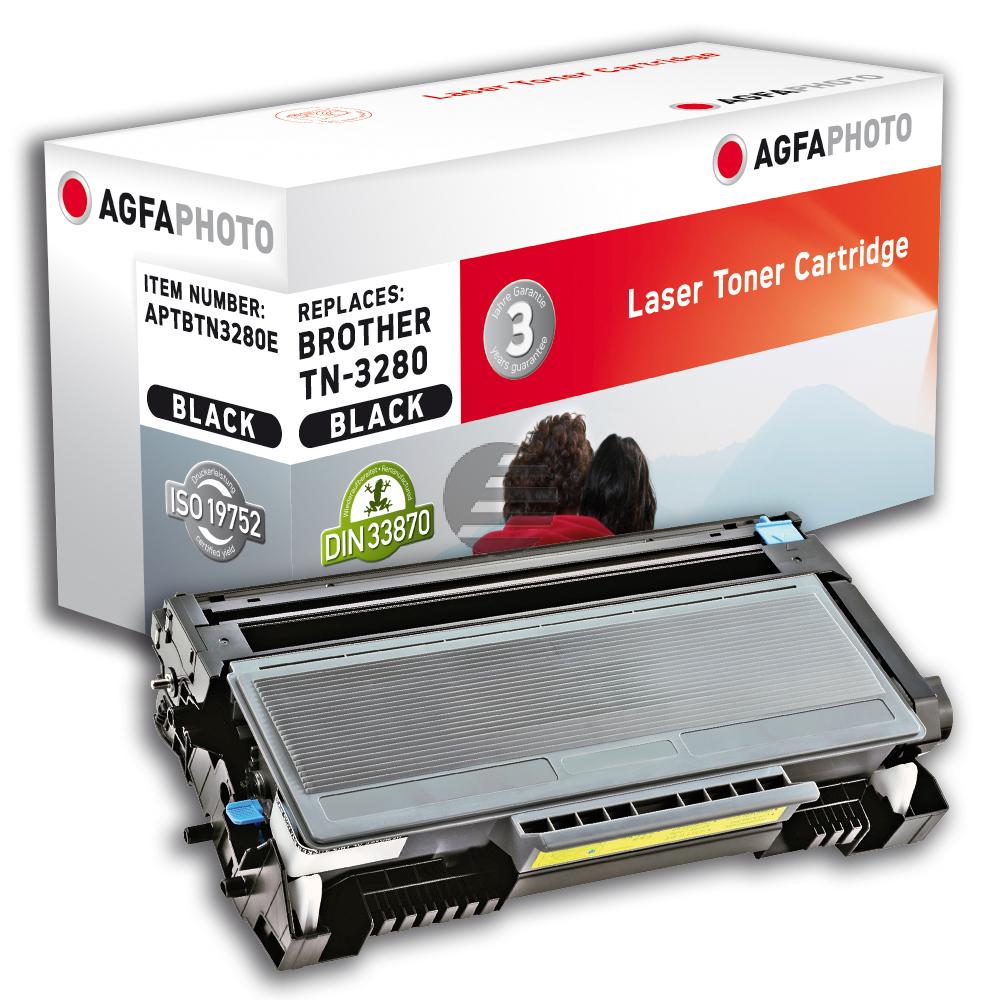 Agfaphoto Toner-Kit schwarz HC (APTBTN3280E) ersetzt TN-3280