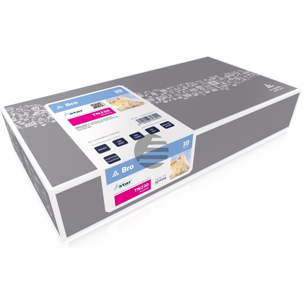 Astar Toner-Kit magenta (AS12230) ersetzt TN-230M Astar Toner-Kit magenta (AS12230) ersetzt TN-230M