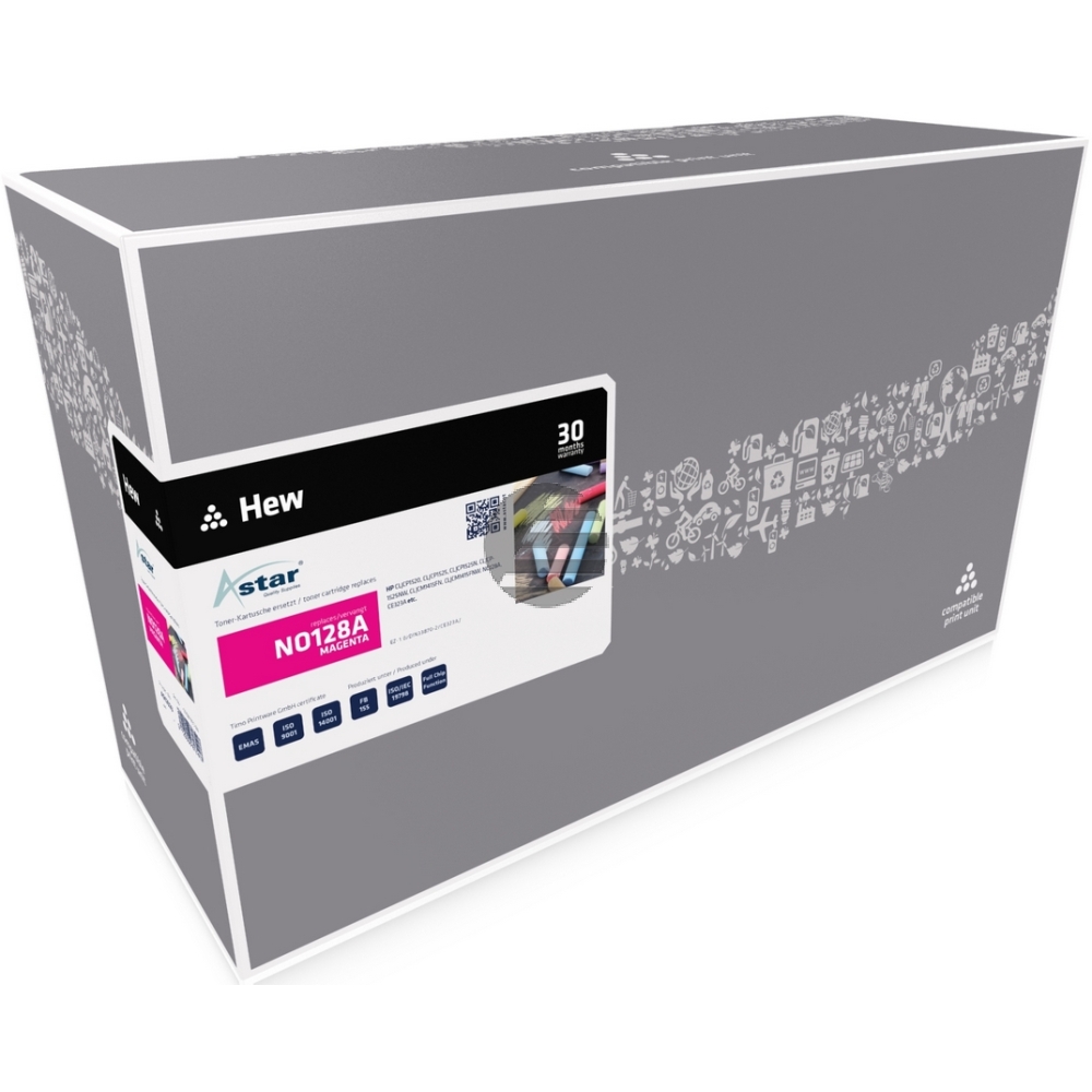 Astar Toner-Kartusche magenta (AS12323) ersetzt 128A