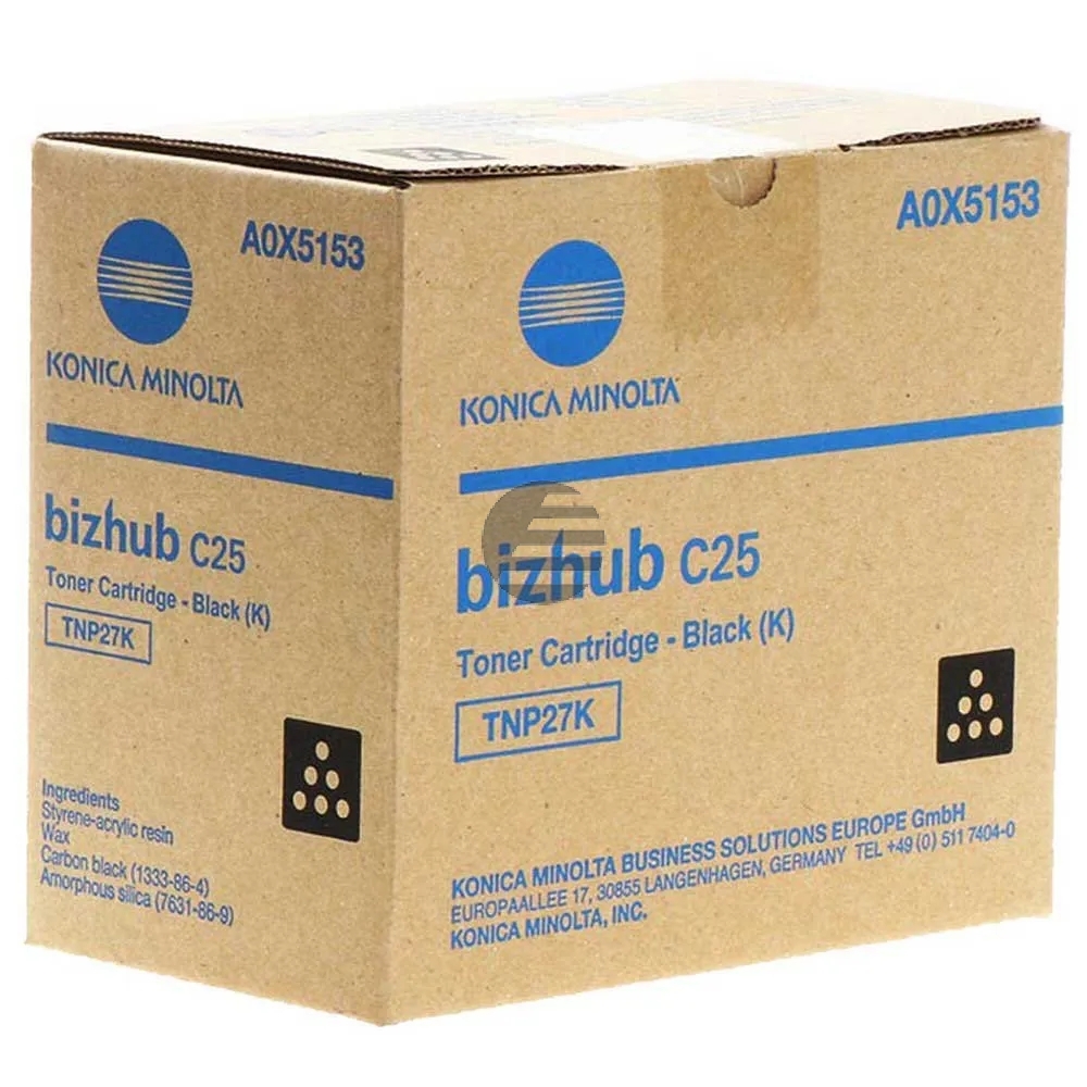 Konica Minolta Toner-Kit schwarz (A0X5153, TNP-27K)