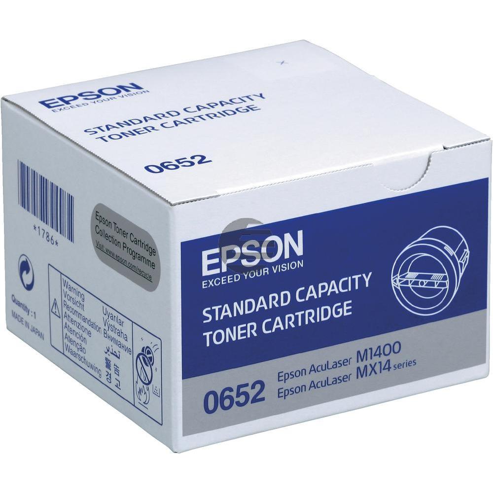 Epson Toner-Kit schwarz (C13S050652, 0652)