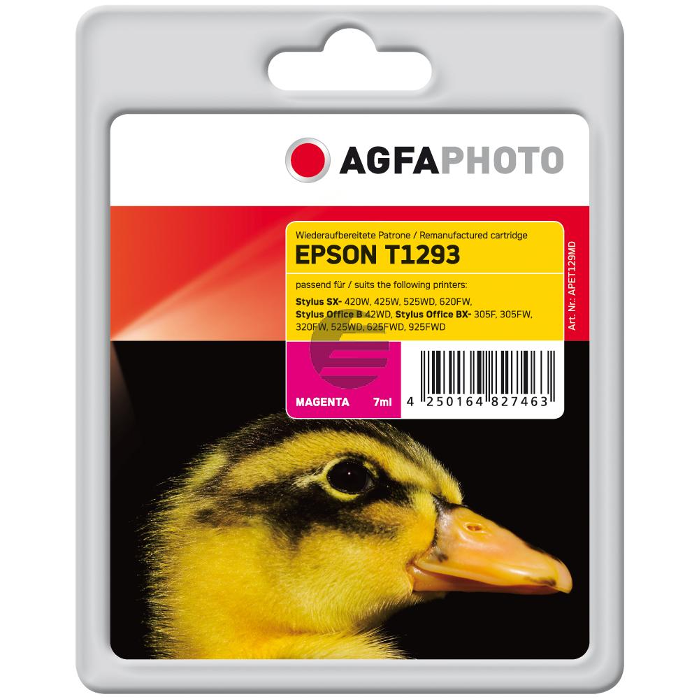 Agfaphoto Tintenpatrone magenta HC (APET129MD) ersetzt T1293