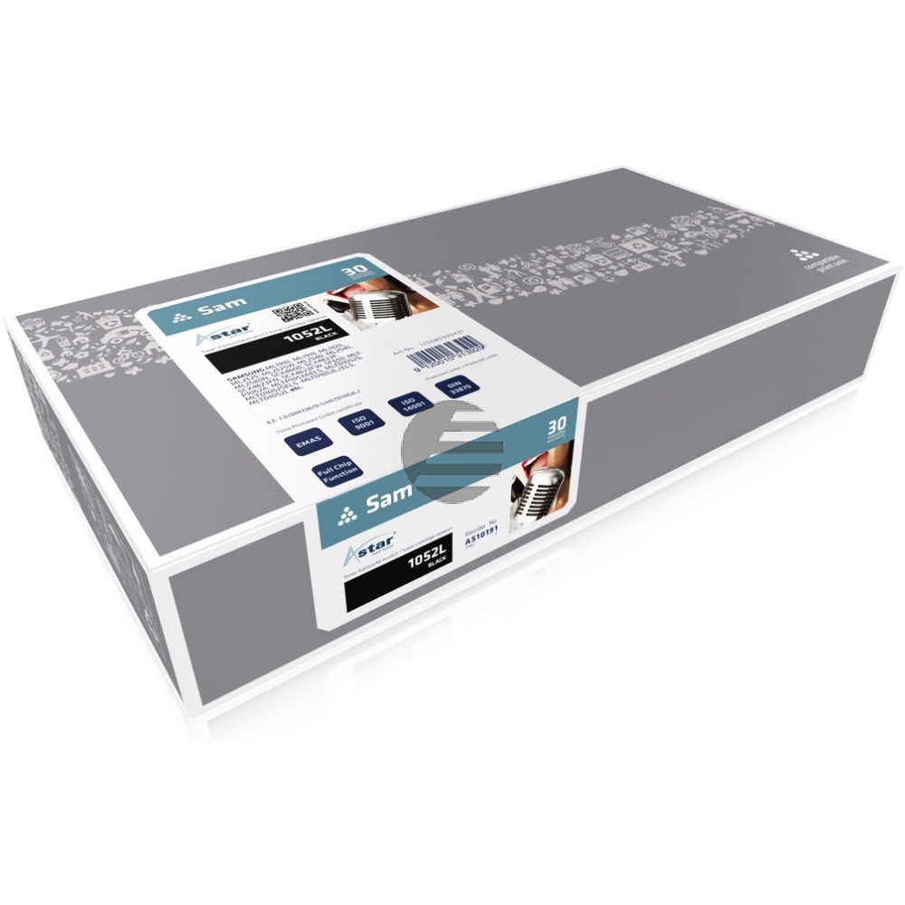 Astar Toner-Kartusche schwarz HC (AS10191) ersetzt 1052L Astar Toner-Kartusche schwarz HC (AS10191) ersetzt 1052L