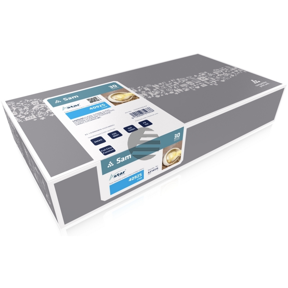 Astar Toner-Kartusche cyan (AS14315) ersetzt C4092 Astar Toner-Kartusche cyan (AS14315) ersetzt C4092
