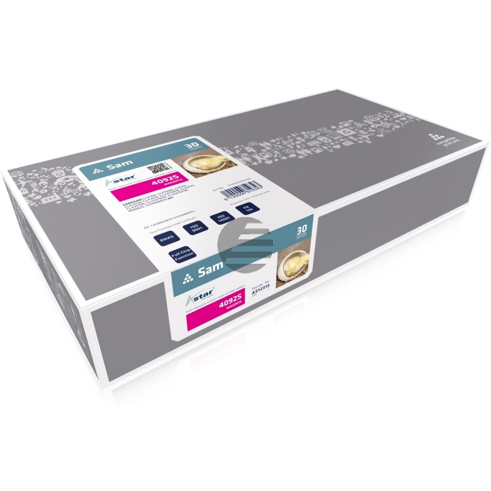 Astar Toner-Kartusche magenta (AS12315) ersetzt M4092 Astar Toner-Kartusche magenta (AS12315) ersetzt M4092