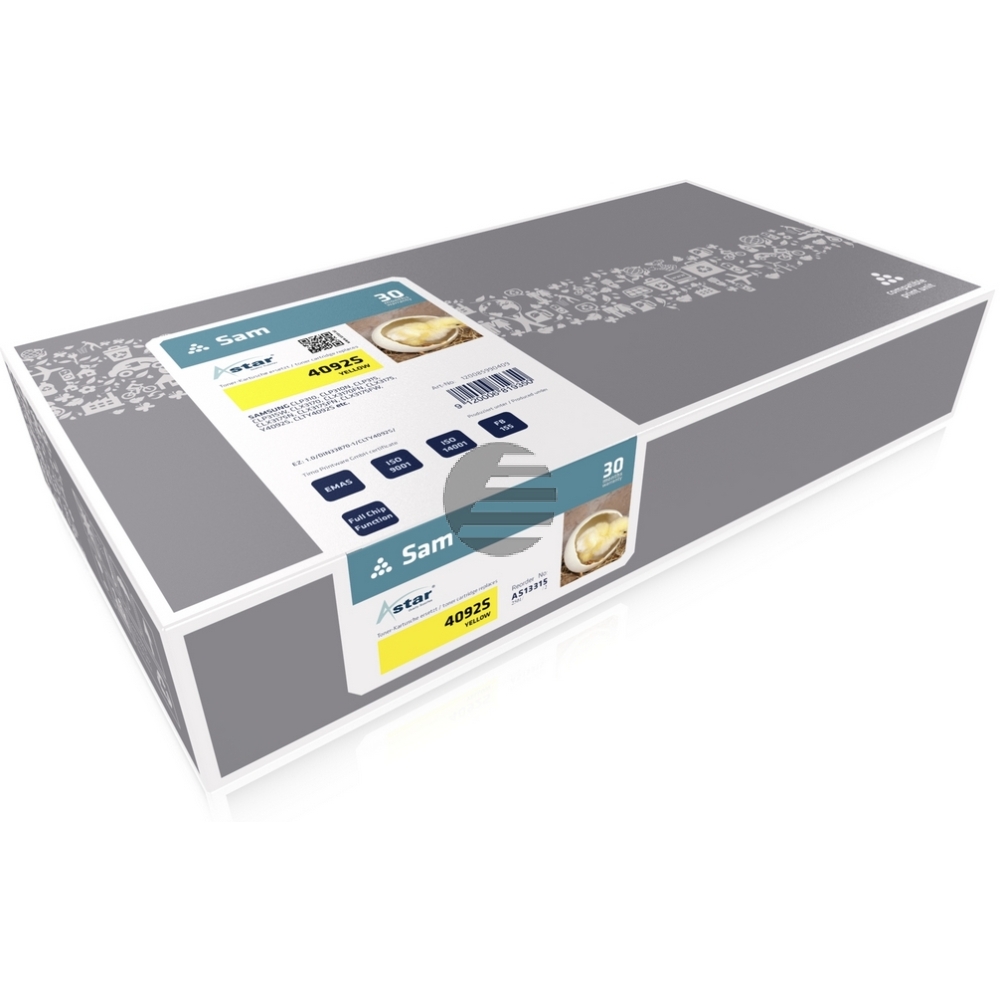 Astar Toner-Kartusche gelb (AS13315) ersetzt Y4092 Astar Toner-Kartusche gelb (AS13315) ersetzt Y4092