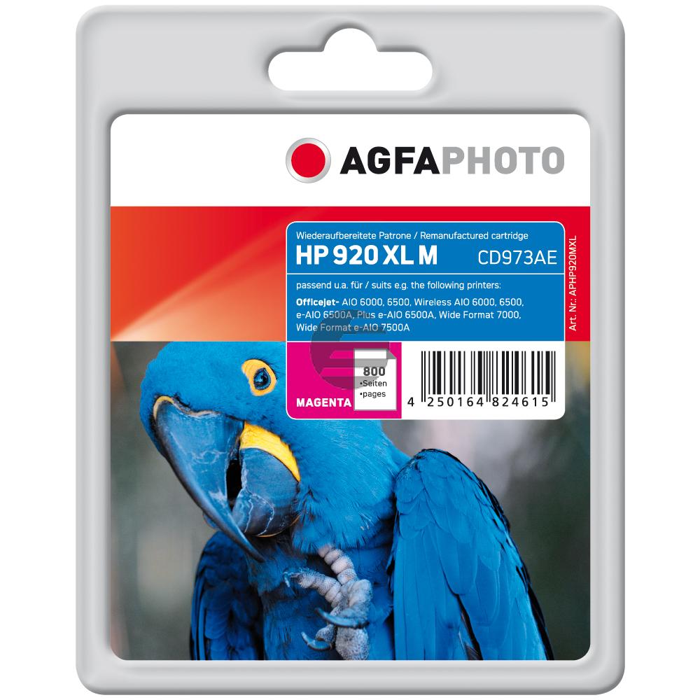 Agfaphoto Tintenpatrone magenta HC (APHP920MXL) ersetzt 920XL