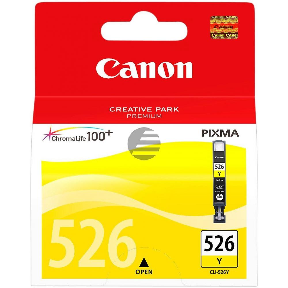 Canon Tintenpatrone gelb (4543B006, CLI-526Y)