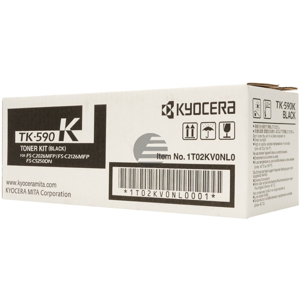 Kyocera Toner-Kit schwarz (1T02KV0NL0, TK-590K)