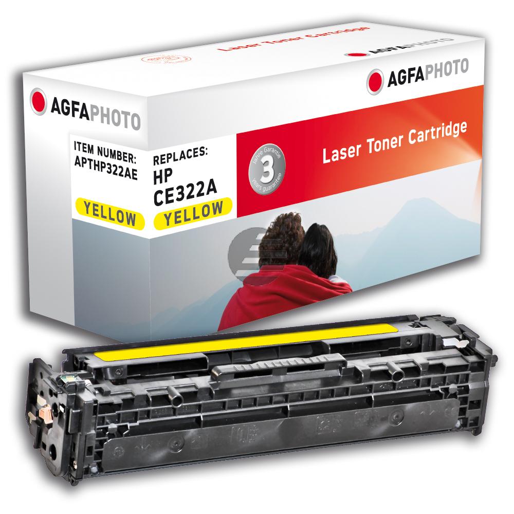 Agfaphoto Toner-Kartusche gelb (APTHP322AE) ersetzt 128A