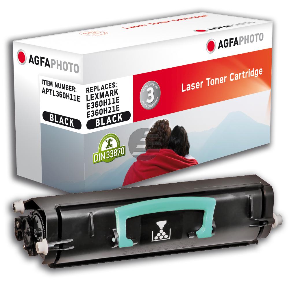 Agfaphoto Toner-Kartusche schwarz HC (APTL360H11E) ersetzt E360H11A