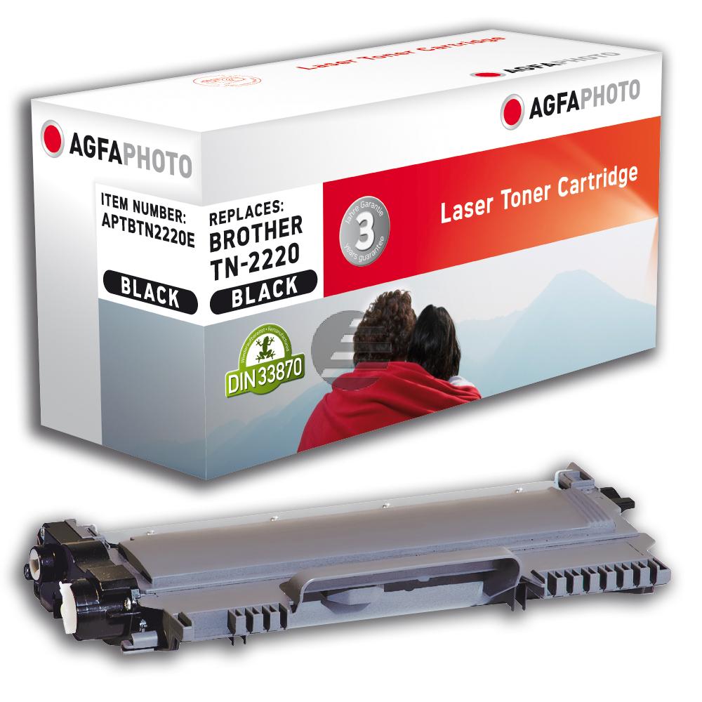 Agfaphoto Toner-Kit schwarz HC (APTBTN2220E) ersetzt TN-2220
