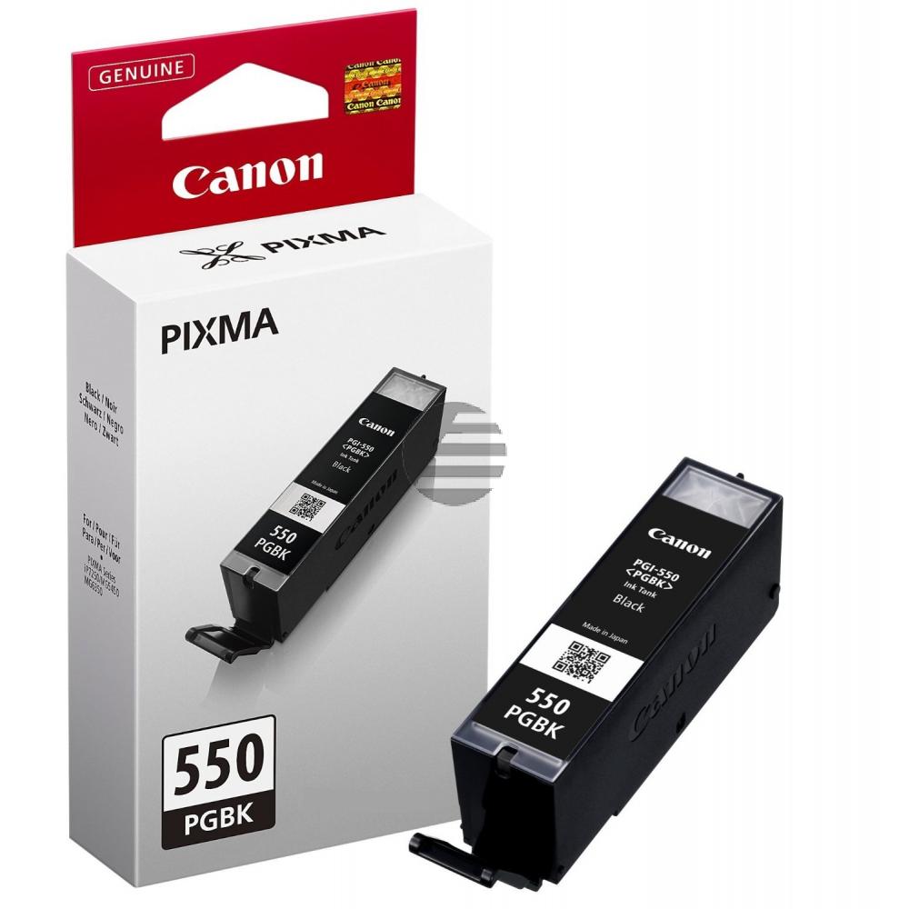 Canon Tintenpatrone schwarz (6496B001, PGI-550PGBK)