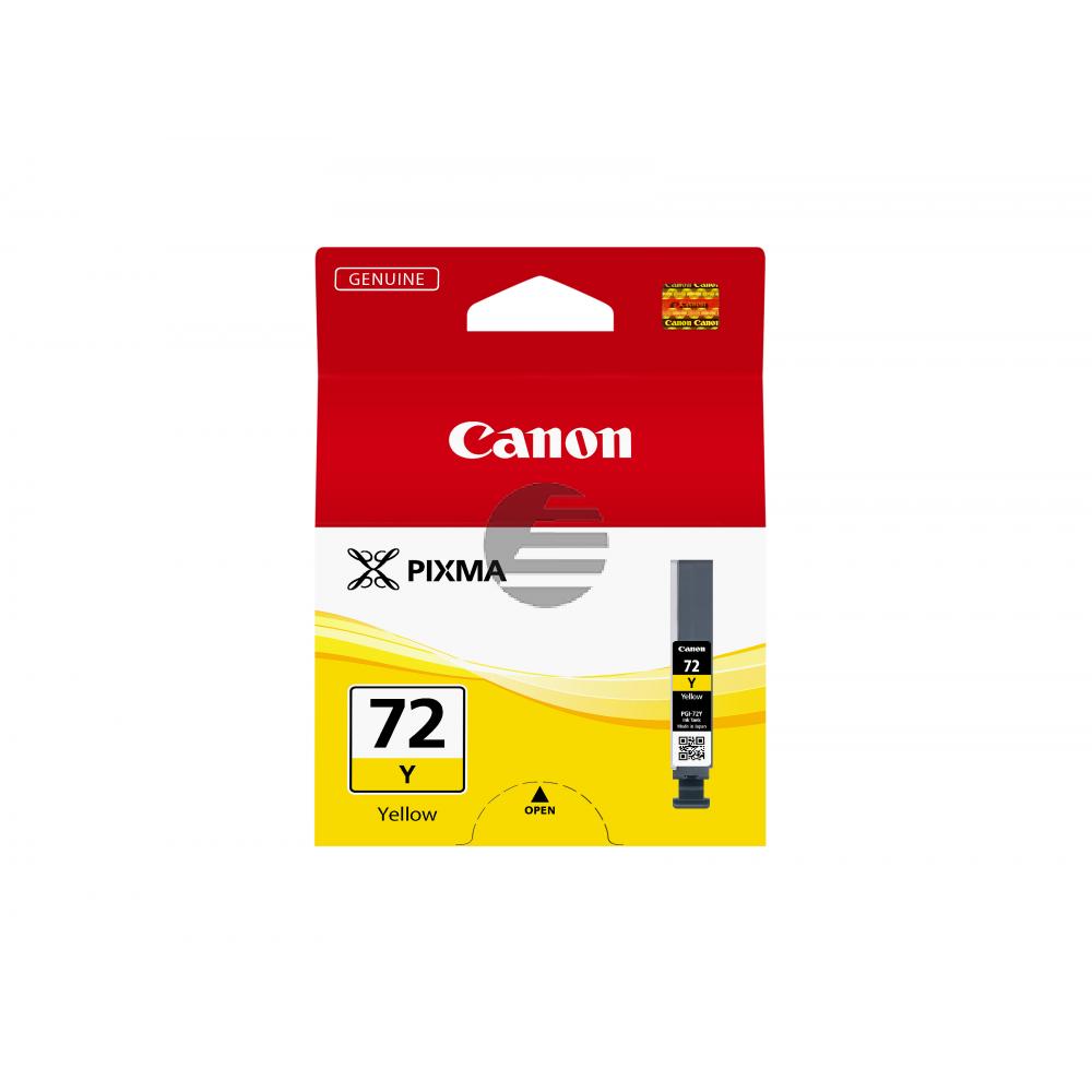 Canon Tintenpatrone gelb (6406B001, PGI-72Y)