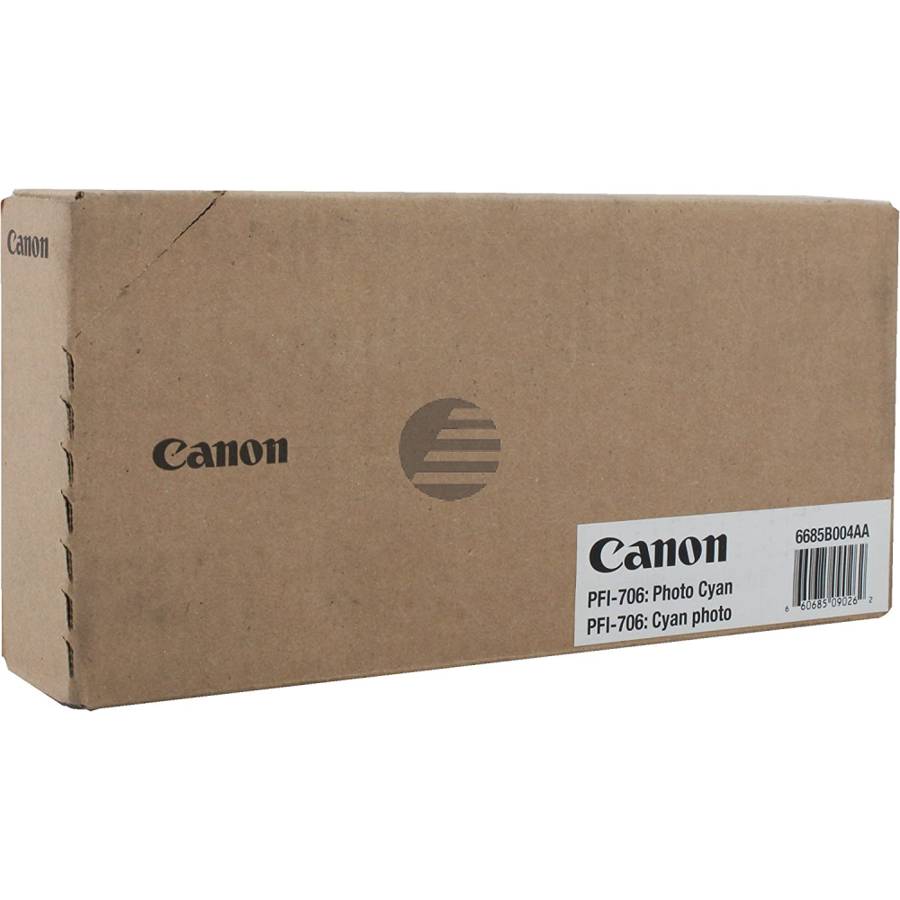 Canon Tintenpatrone cyan light HC (6685B001, PFI-706PC)