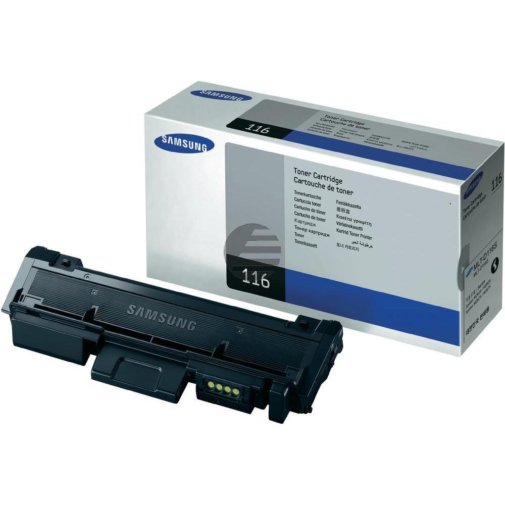 Samsung Toner-Kit schwarz (MLT-D116S, 116) Samsung Toner-Kit schwarz (MLT-D116S, 116)
