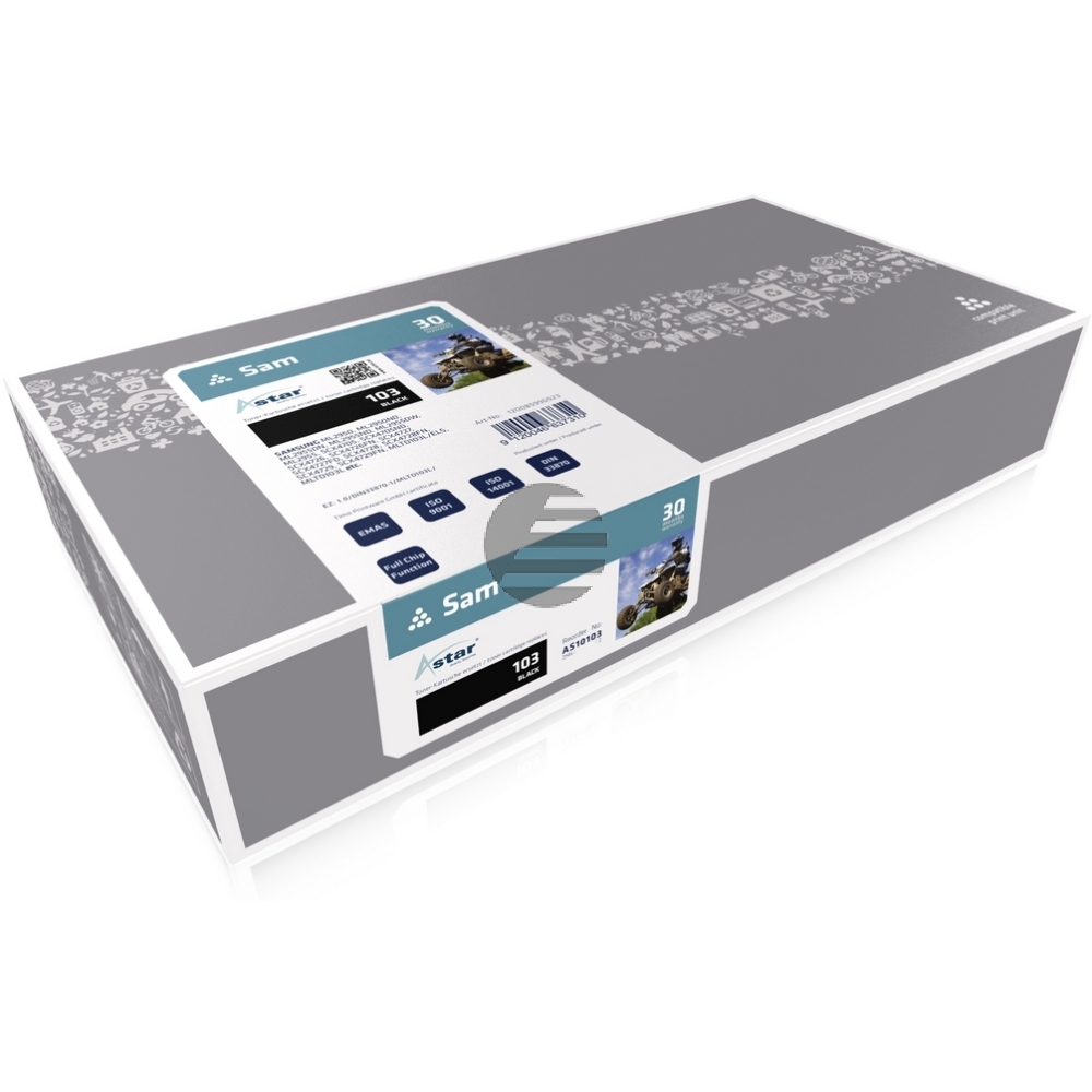 Astar Toner-Kartusche schwarz HC (AS10103) ersetzt 103L Astar Toner-Kartusche schwarz HC (AS10103) ersetzt 103L