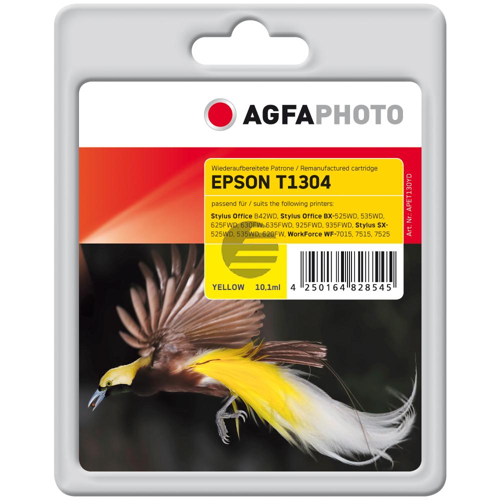 Agfaphoto Tintenpatrone gelb (APET130YD) ersetzt T1304
