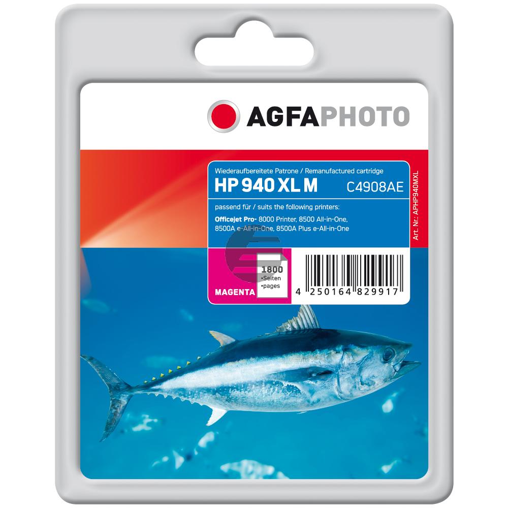 Agfaphoto Tintenpatrone magenta HC (APHP940MXL) ersetzt 940XL
