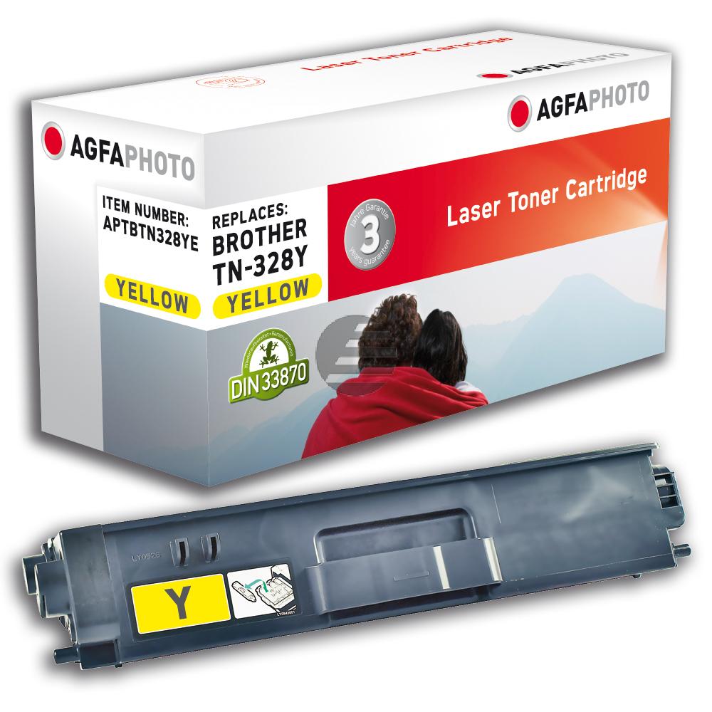Agfaphoto Toner-Kit gelb HC plus (APTBTN328YE) ersetzt TN-328Y