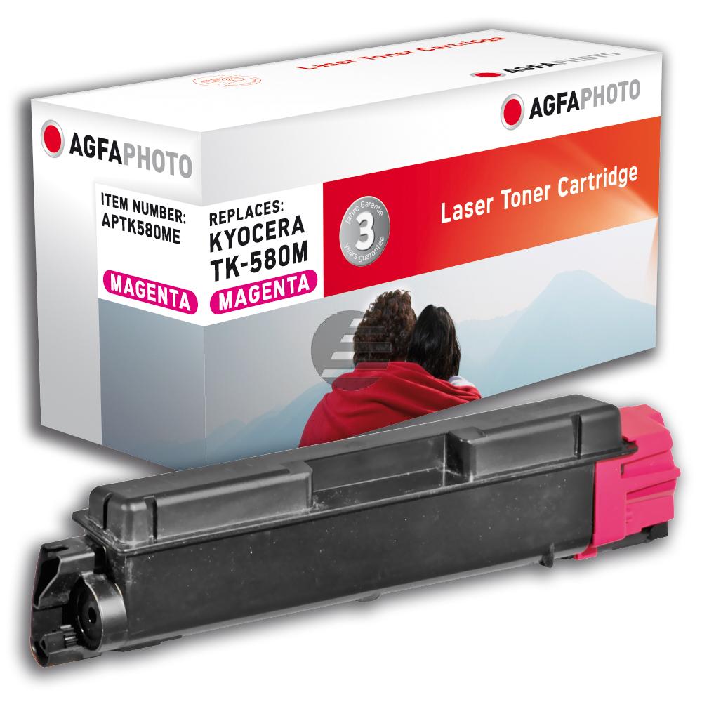 Agfaphoto Toner-Kit magenta (APTK580ME) ersetzt TK-580M