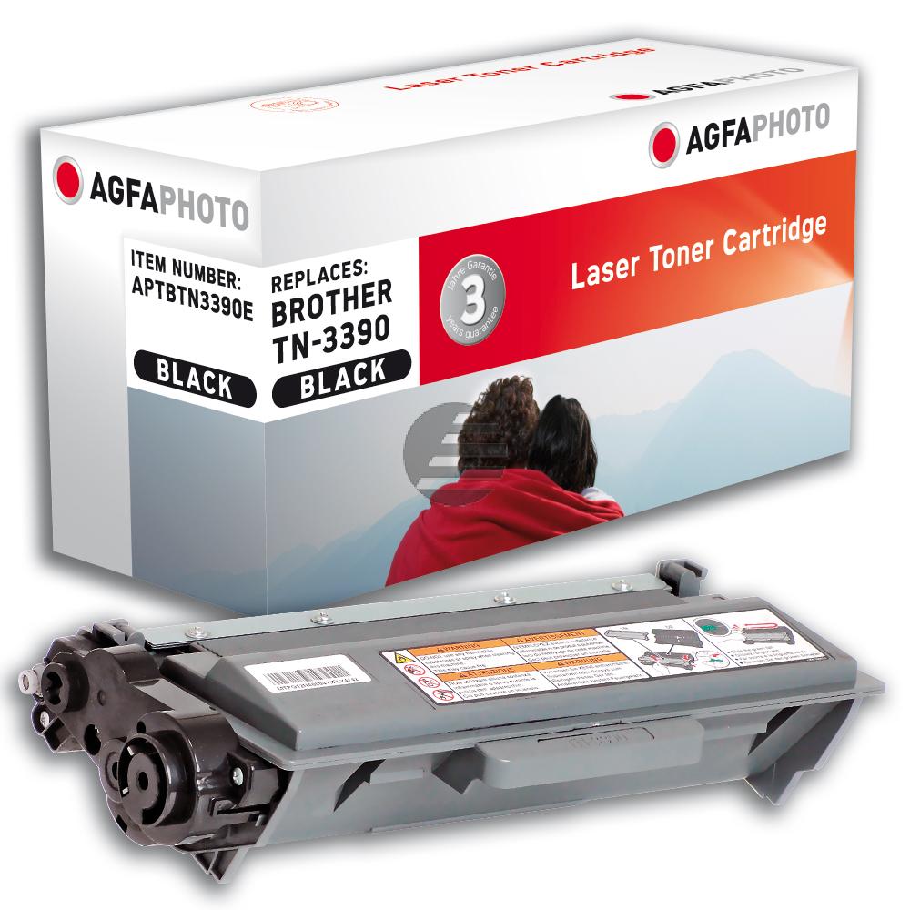 Agfaphoto Toner-Kartusche schwarz HC plus (APTBTN3390E) ersetzt TN-3390