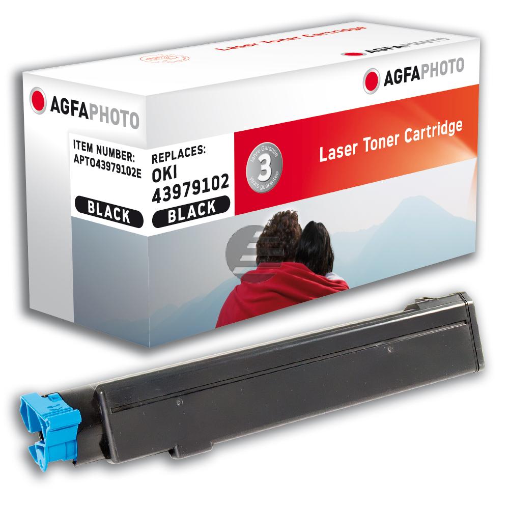 Agfaphoto Toner-Kit schwarz (APTO43979102E) ersetzt 43979102