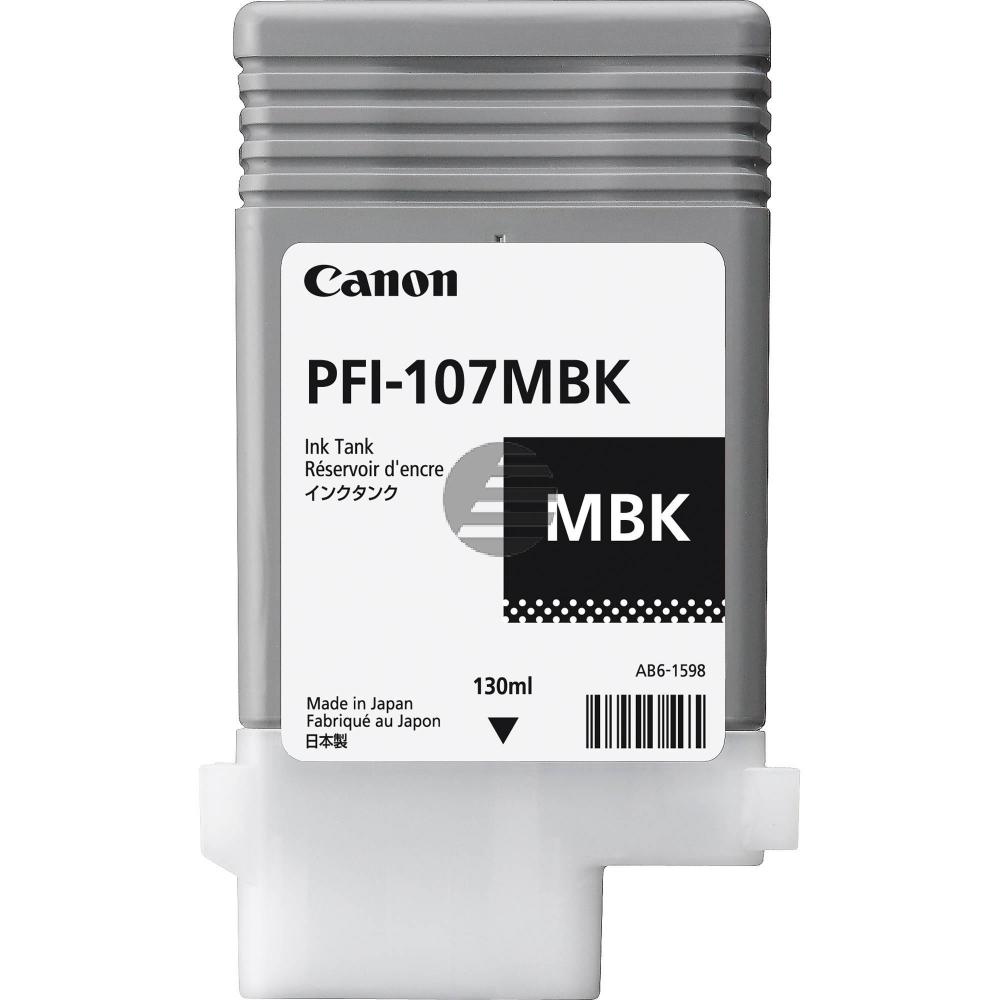 Canon Tintenpatrone schwarz matt (6704B001, PFI-107MBK)