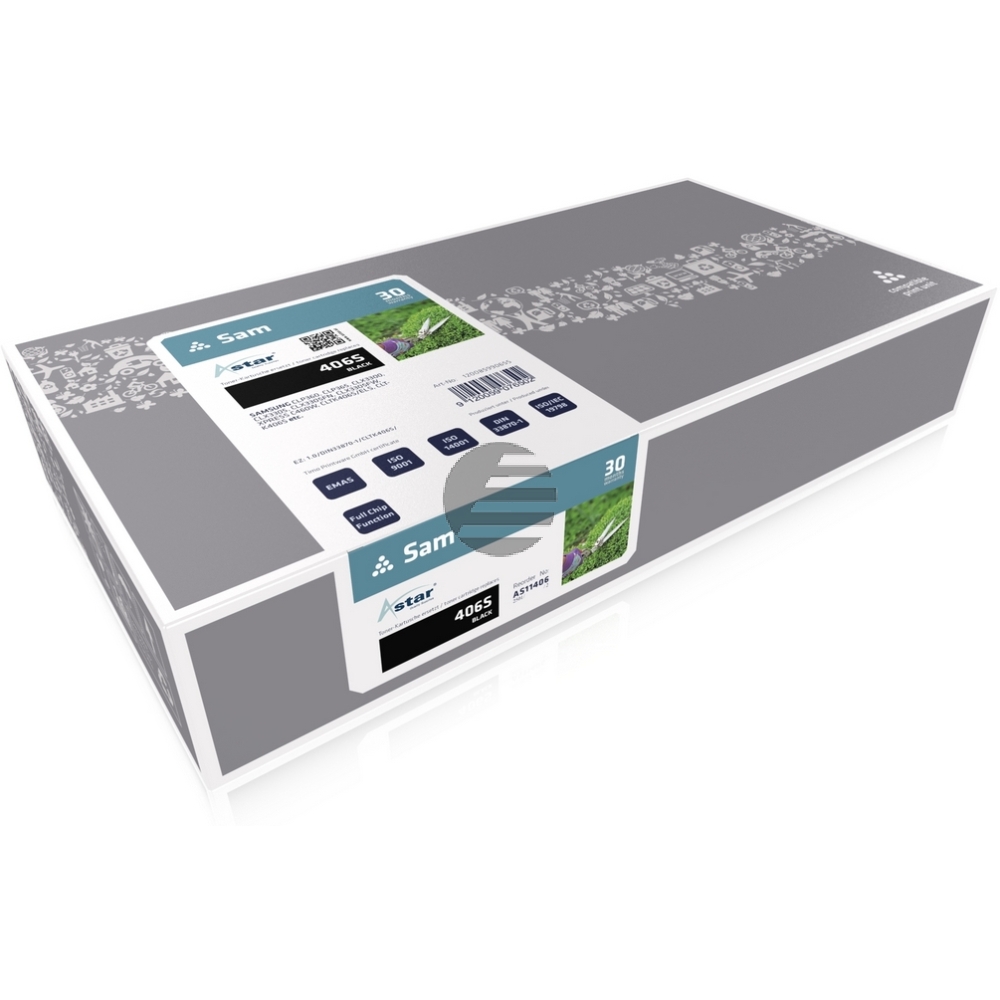 Astar Toner-Kit schwarz (AS11406) ersetzt K406 Astar Toner-Kit schwarz (AS11406) ersetzt K406