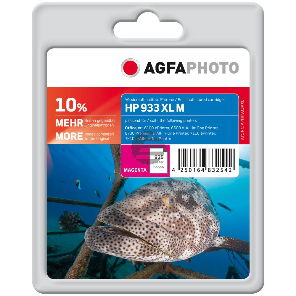 Agfaphoto Tintenpatrone magenta HC (APHP933MXL) ersetzt 933XL