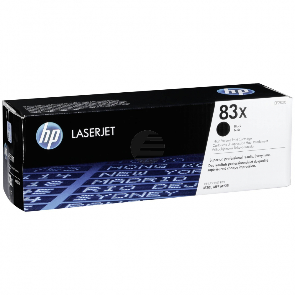 HP Toner-Kartusche schwarz HC (CF283X, 83X)
