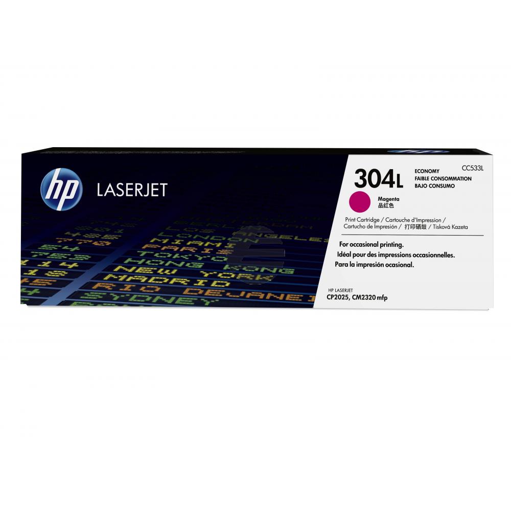 HP Toner-Kartusche Economy magenta LC (CC533L, 304L)