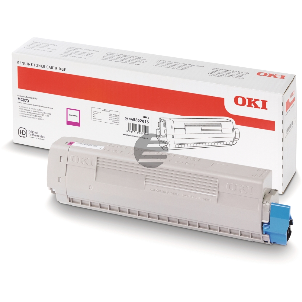 OKI Toner-Kit magenta HC (45862815)