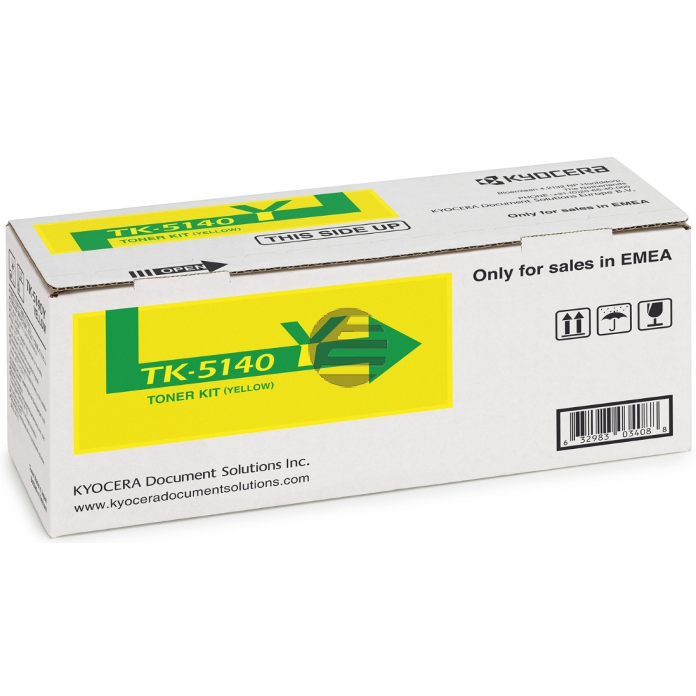 Kyocera Toner-Kit gelb (1T02NRANL0, TK-5140Y)