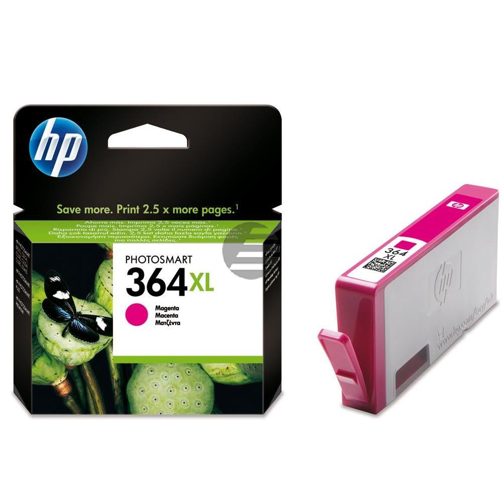 HP Tintenpatrone magenta HC (CB324EE#BA1, 364XL)