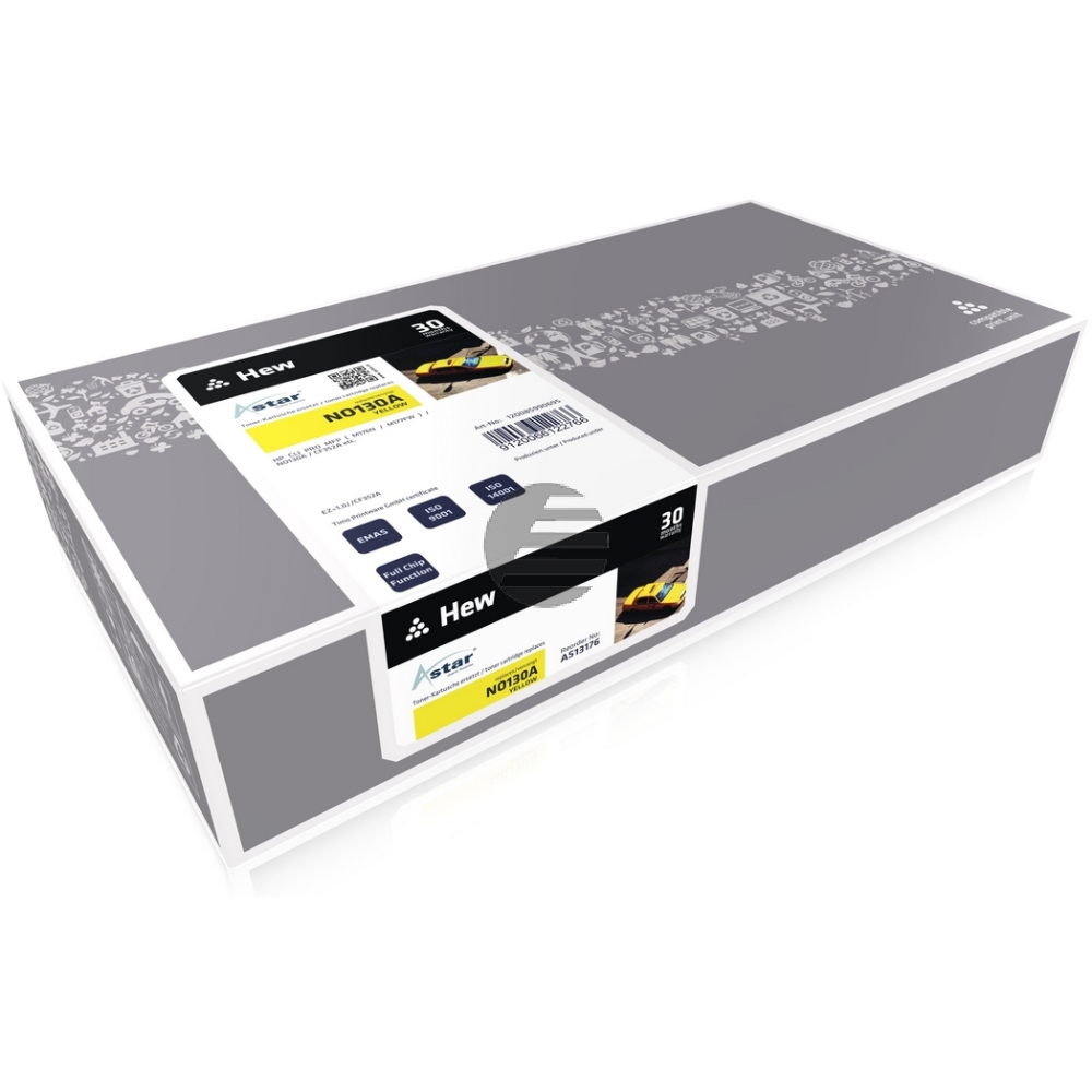 Astar Toner-Kartusche gelb (AS13176) ersetzt 130A Astar Toner-Kartusche gelb (AS13176) ersetzt 130A
