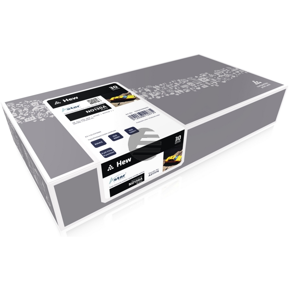 Astar Toner-Kartusche schwarz (AS11176) ersetzt 130A Astar Toner-Kartusche schwarz (AS11176) ersetzt 130A