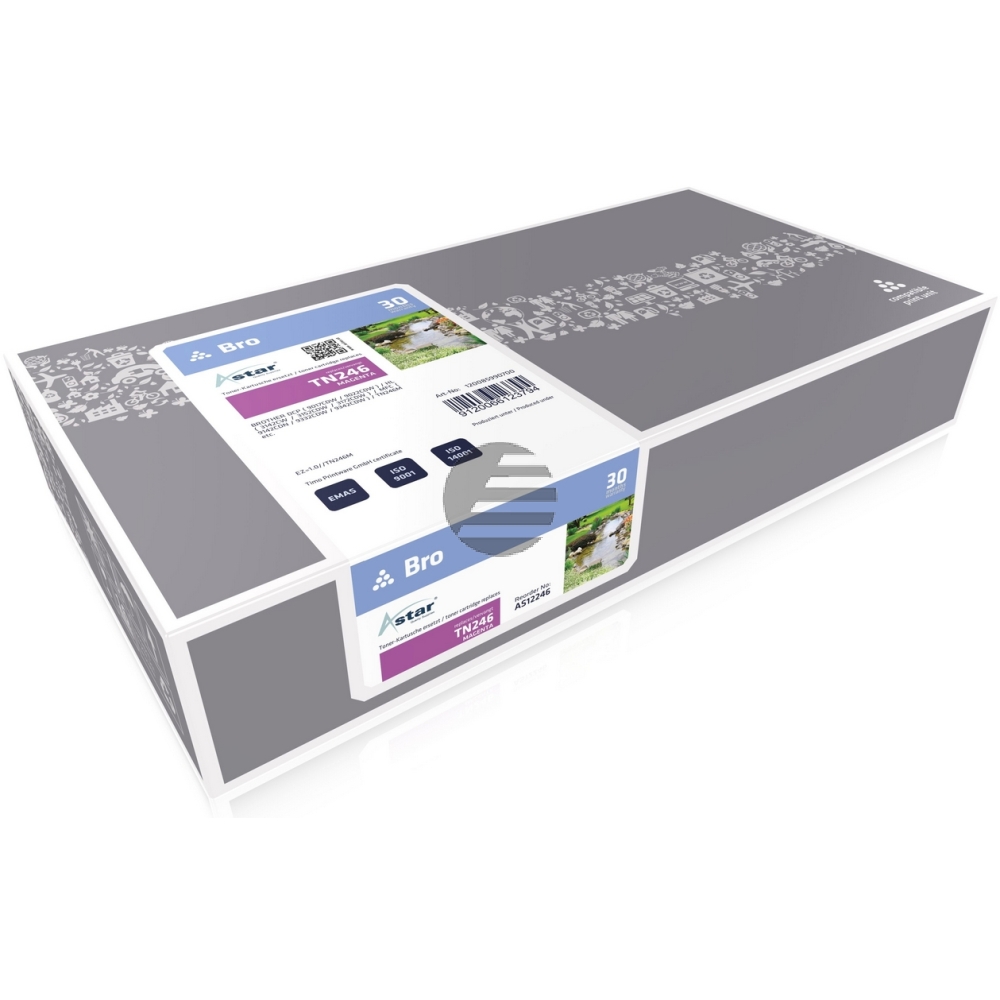 Astar Toner-Kit magenta HC (AS12246) ersetzt TN-246M Astar Toner-Kit magenta HC (AS12246) ersetzt TN-246M